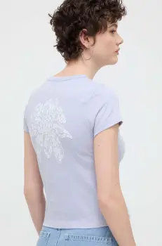 Vans tricou din bumbac femei imagine