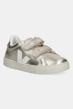 Veja tenisi din piele copii Small Esplar culoarea auriu, SV0520640 imagine