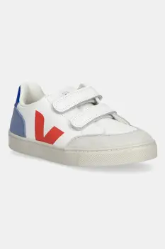 Veja tenisi din piele copii Small V-12 culoarea alb, XV0520978 imagine