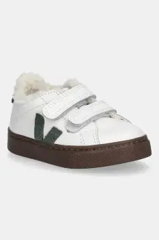 Veja tenisi din piele pentru copii Small Esplar Winter culoarea alb, SF0520982 imagine