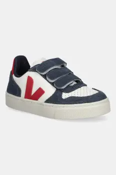 Veja tenisi din piele pentru copii Small V-10 culoarea bleumarin, CV0520616 imagine