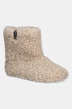 Verbenas papuci de casa YAIZA MERINO culoarea bej, 5804150859 imagine