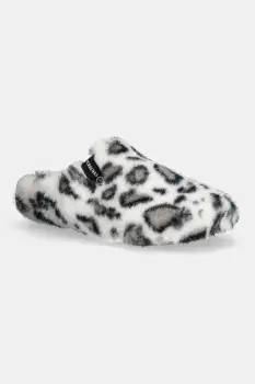 Verbenas papuci de casa YORK FUR LEO culoarea alb, 5860500951 imagine