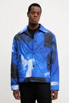 Versace Jeans Couture geaca cu doua fete culoarea negru, de tranzitie, 79GASD17 CQ17D imagine