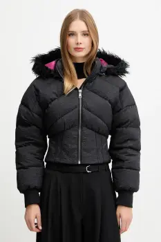 Versace Jeans Couture geaca culoarea negru, de iarna, 79HAUD03 CQ15D imagine