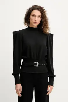 Versace Jeans Couture hanorac de bumbac culoarea negru, uni, 79HAI300 F0010 imagine