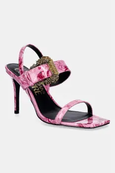 Versace Jeans Couture sandale cu toc cui imagine