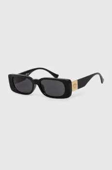 Versace ochelari de soare copii culoarea negru, 0VK4003U imagine