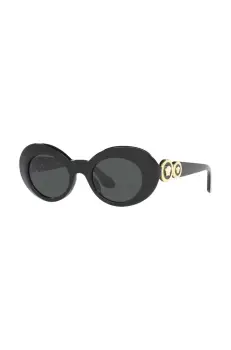 Versace ochelari de soare copii culoarea negru, 0VK4428U imagine