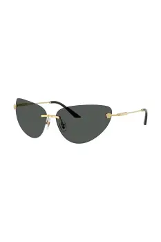 Versace ochelari de soare culoarea auriu, 0VE2281 imagine