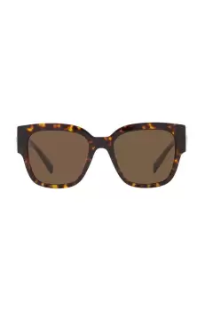 Versace ochelari de soare femei, culoarea maro imagine