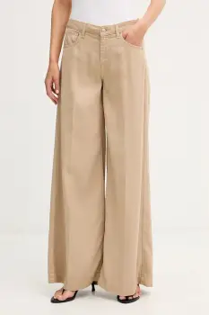 ViCOLO blugi wide leg pentru femei imagine