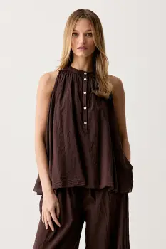 ViCOLO bluza tip camasa pentru femei din bumbac imagine