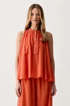 ViCOLO bluza tip camasa pentru femei din bumbac imagine