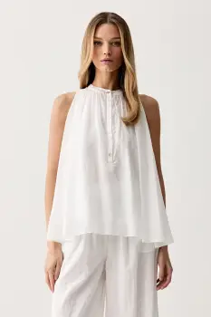 ViCOLO bluza tip camasa pentru femei din bumbac imagine