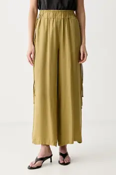 ViCOLO pantaloni pentru femei din lyocell imagine