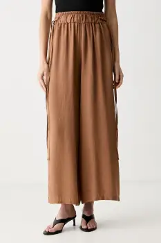ViCOLO pantaloni pentru femei din lyocell imagine