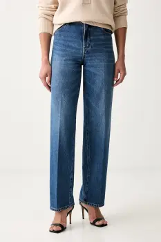 Victoria Beckham blugi relaxed fit pentru femei imagine