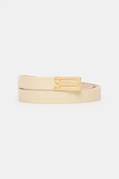 Victoria Beckham curea de piele culoarea negru, 1124ABL006282A imagine