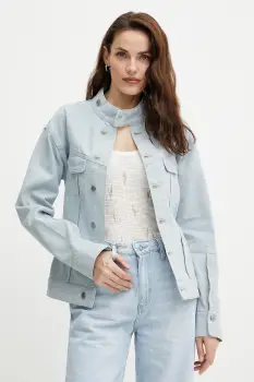 Victoria Beckham geaca din denim de tranzitie, 1225DJK006219A imagine