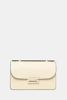 Victoria Beckham geanta de piele culoarea bej, B325AAC006641A imagine