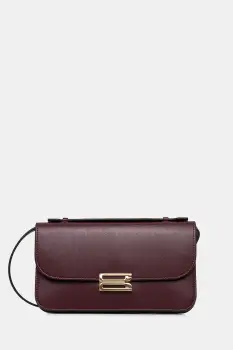 Victoria Beckham geanta piele culoarea bordo, B425AAC006932A imagine