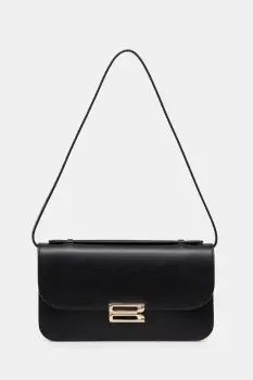 Victoria Beckham geanta piele culoarea negru, B425AAC006932A imagine