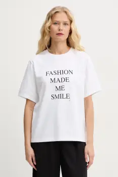 Victoria Beckham tricou pentru femei, din bumbac imagine