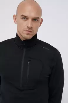 Viking Bluza barbati, culoarea negru, material neted imagine