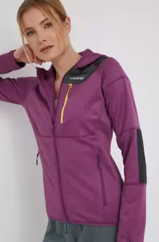 Viking hanorac Yosemite femei, culoarea violet, neted imagine