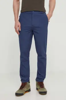 Viking pantaloni de exterior Expander Ultralight barbati, culoarea albastru marin imagine