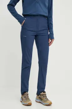 Viking pantaloni de exterior Expander Ultralight femei, culoarea albastru marin imagine