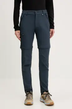 Viking pantaloni de exterior Rocklyn 2 in 1 culoarea negru imagine