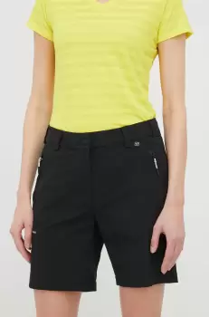 Viking pantaloni scurti outdoor Expander femei, culoarea negru, neted, medium waist imagine