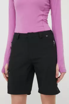 Viking pantaloni scurti outdoor Sumatra femei, culoarea negru, neted, high waist imagine