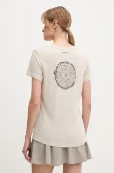 Viking tricou Rune femei, culoarea bej, 500/27/7365 imagine