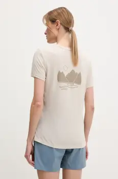 Viking tricou sport Morain culoarea bej imagine