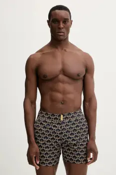 Vilebrequin pantaloni scurti de baie MENISE culoarea bleumarin, NISDF124 imagine