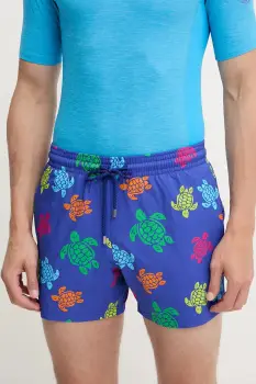 Vilebrequin pantaloni scurti de baie MOORISE culoarea violet, MSOCF136 imagine