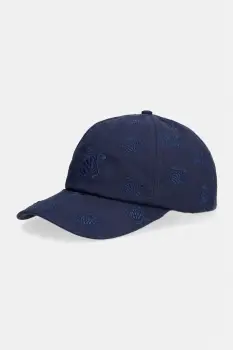 Vilebrequin sapca de baseball barbateasca din bumbac CASTLE imagine
