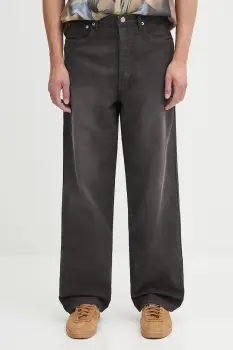 Visvim pantaloni de bumbac fluxus 01 ex wide imagine