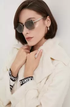 VOGUE ochelari de soare femei, culoarea gri imagine