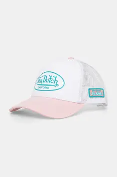 Von Dutch sapca culoarea alb, VD.2.CB.3D imagine