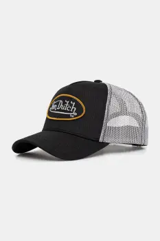 Von Dutch sapca culoarea gri, VD.0.CAS1.CLA6 imagine