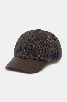 Wales Bonner sapca de baseball din amestec de lana Grace Wool Cap imagine