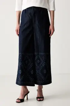 Weekend Max Mara blugi wide leg pentru femei WKDLAMPADA imagine