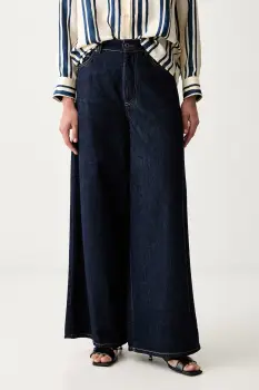 Weekend Max Mara blugi wide leg pentru femei WKDZATTERA imagine