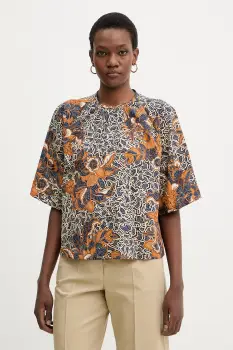 Weekend Max Mara bluza din bumbac QUAGLIA imagine