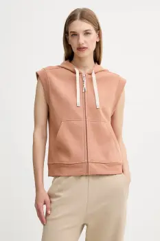 Weekend Max Mara bluza PANK culoarea maro, cu gluga, uni, 2525926041600 imagine