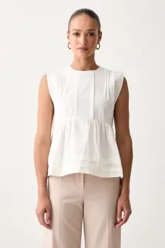 Weekend Max Mara bluza pentru femei din bumbac WKDVALLO imagine
